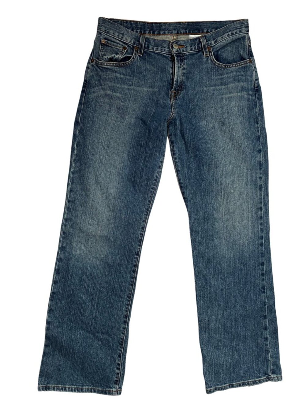 Lucky Brand Dungarees Classic Jeans Womens Sz 31 Reg Mid Rise Straight Leg Denim